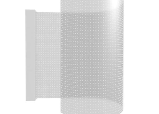 Película Ultra Transparente Flexible P10 Pantalla Led Interior de Color Completo Pantalla de Vidrio de Vidrio de Alta Transparencia