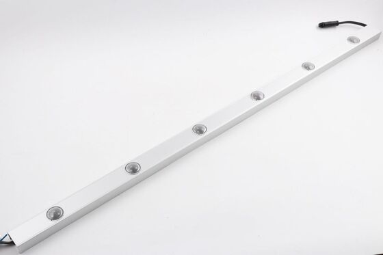 Iluminación de punto inteligente de 30 mm con control de aplicación IP67 0,75 W 12 V para exteriores de Navidad con riel de aluminio