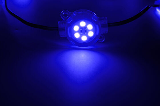 40mm Smart Addressable LED Pixel Light IP67 Waterproof High Brightness for Outdoor Facade and Media Wall