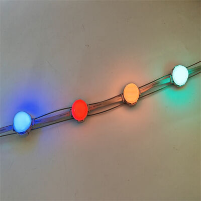 Luces de luz LED RGB de exterior IP67 resistente al agua Iluminación de pista de aluminio Led 40mm DC24V para la casa Luces permanentes de Navidad