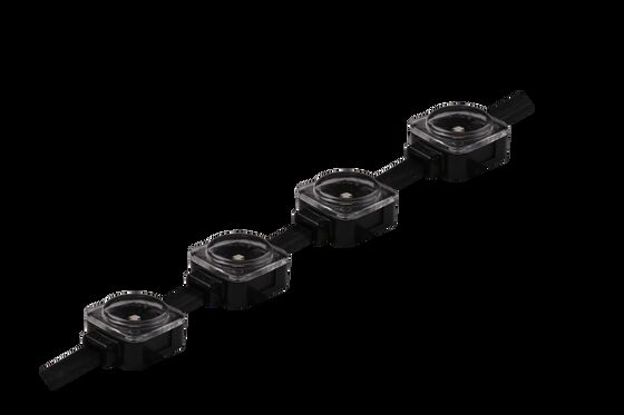 Fuente de luz de punto LED para paisaje Edificio al aire libre 25mm 5V 0.3W LED IP67 Al aire libre RGB programable