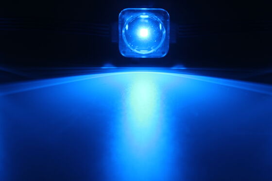 Fuente de luz puntual LED para exteriores de paisaje y edificios de 25 mm, 5 V, 0,75 W, LED IP67 RGBW