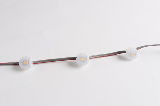 19.83mm 12V SMD5050 IP67 0.3W Inodoro Luz de punto LED Flexible 120 ángulo de haz de luz de material de PC
