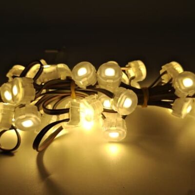 Luz de punto LED IP67 impermeable de 20 mm DC5V SMD5050, material de PC flexible para iluminación