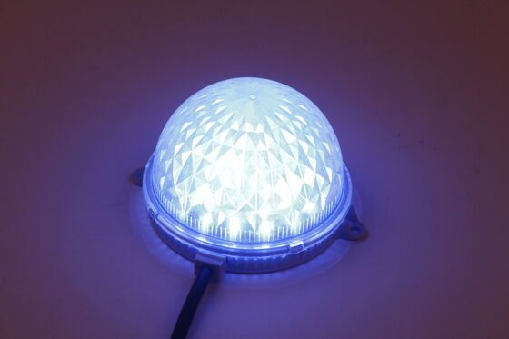IP67 impermeable 104mm DC24V 5W RGB luz LED de punto luz de material de PC flexible