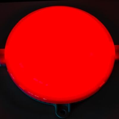 Luz flexible del punto de la iluminación LED del material 100m m de la PC de la prenda impermeable de DC24V SMD3535 IP67