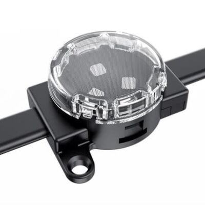 Pantalla LED de malla para exteriores impermeable IP67 P12.5 a todo color RGB flexible para publicidad en centros comerciales