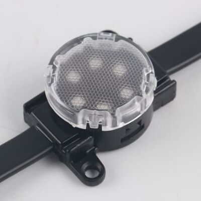 40mm Smart Addressable LED Point Light IP67 Waterproof Pixel Lamp with 30,000 Hours Lifespan for Outdoor Facade Media Wall
