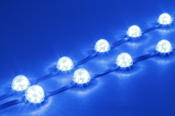 Mini punto de luz LED de bajo voltaje, 48 voltios, 40mm, IP67, Material de PC resistente a la intemperie, luces decorativas para paisaje exterior de construcción