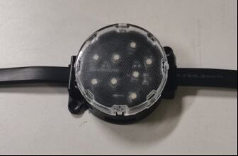 50 mm RGB DC48V IP67 LED a prueba de agua luz de píxeles para iluminación exterior de fachada