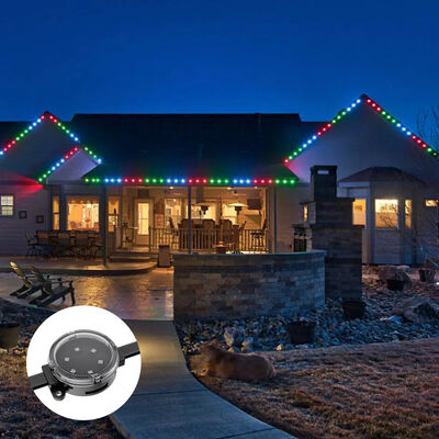 DC48V 40mm RGBW IP67 Luz de píxel LED impermeable para iluminación decorativa interior y exterior