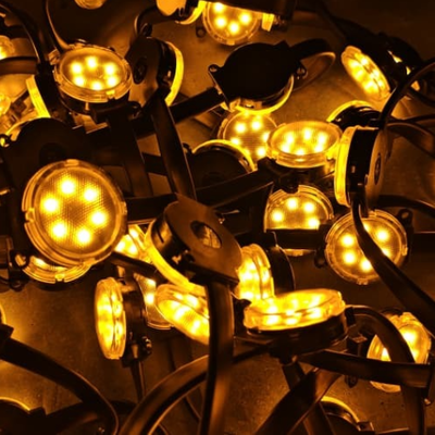 Iluminación flexible impermeable del material 50m m 48V LED de la luz SMD3535 IP67 de la PC del RGB