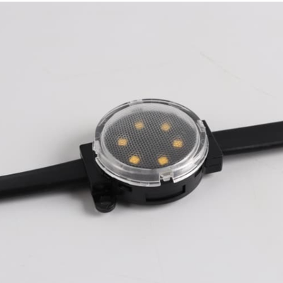 Luz de punto de píxel LED impermeable IP67 DC48V RGBW para iluminación de pista de paisaje permanente al aire libre