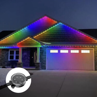 Producto caliente Fuente de luz de punto LED de 48 V RGBW Rueda de Ferris Luz ambiental dedicada, Protección IP67, Control DMX512