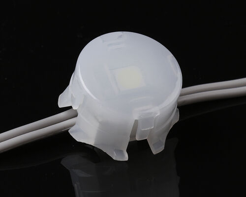 Fuente de luz puntual LED RGB a todo color con control externo monocromático para exteriores, resistente al agua IP67, 20 mm, colorida para casa