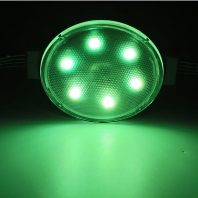 decoración de aluminio de la fachada de la vivienda de la luz del punto de la prenda impermeable LED de 50m m DC24V SMD3535 IP67