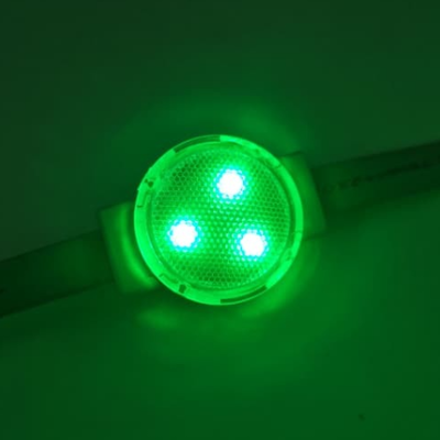 IP67 impermeable 30mm DC24V RGB LED punto de luz SMD3535 lámpara de píxeles para iluminación arquitectónica de fachadas de edificios comerciales