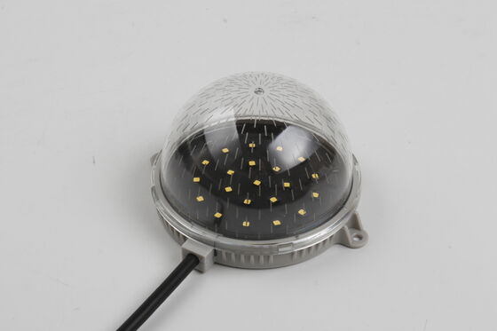 Fabricación 100mm Luz de Navidad Luz de píxel DC24V exterior impermeable Eave Smart String Exterior Luz de punto LED