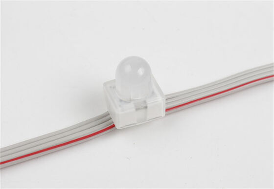 DC12V 0.4W RGBW 4-en-1 luz de píxeles LED con control DMX512 e IP67 a prueba de agua para parques de diversiones