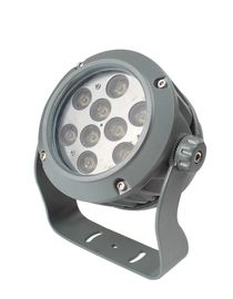 Ip65 llevó la luz de inundación llevó la luz de inundación llevada de iluminación al aire libre llevada proyector circular de la lámpara 9w Smd