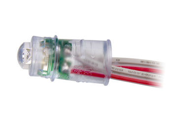 PVC Shell Glue Material de la luz DC5V 12m m F8 IP67 del pixel de Bean Warm White Waterproof Led del milagro