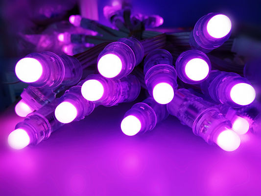 luz a todo color del pixel de 12V RGB IC16716 0.3W LED