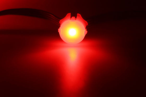 Luz del RGB del pixel de Shell IP67 0.3W 100LM/W 20m m LED de la PC