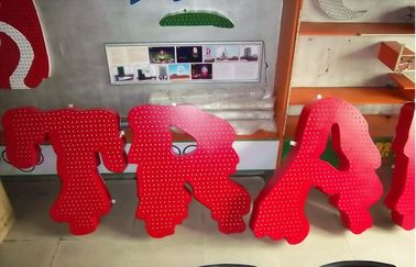 Muestras de la publicidad LED para Bulding