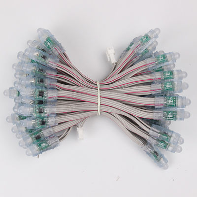 La prenda impermeable llevada del RGB de la luz del pixel del certificado WS2811 1903 del BIS de la haba 12m m Rgb del milagro llevó la secuencia 5V 12 V 50pcs