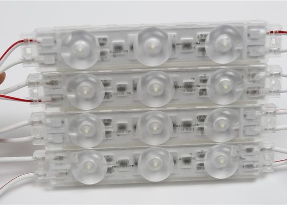3030 módulo 3000k de la publicidad de la retroiluminación LED de 3W 240lm de la inyección