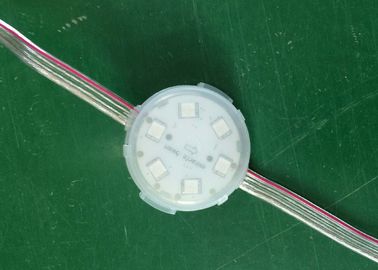 Módulo a todo color del pixel de IP68 LED para la luz de la pared y del esquema del edificio