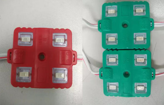 El contraluz llevado módulo llevado 5050led IP67 12V Epistar 4chips llevó la luz para la garantía de la señalización 2years