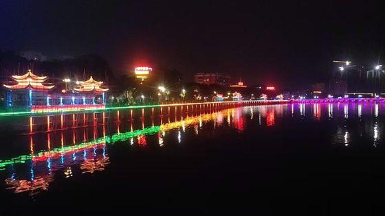 DMX512 SMD5050 llevó la continuación de la rotura de la luz del parque de atracciones