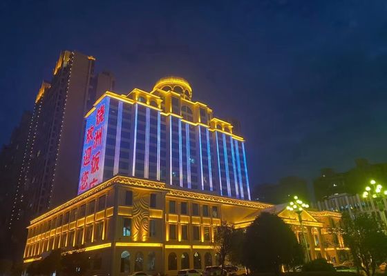 El puente que DMX512 arquitectónico Rgb llevó el pixel enciende la prenda impermeable IP67