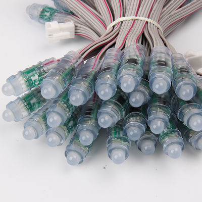 El PVC de la luz del pixel de la prenda impermeable LED de SPI PEGA Ws2811 RGB 1903 12m m IP67
