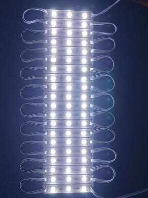 Modulo LED SMD 2835 de 3 luces de 12V con lente de señal de 1W IP67 PC Body Pixel Lights para decoración al aire libre