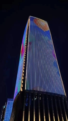 El pixel LED del RGB DMX graba la prenda impermeable al aire libre para la decoración de iluminación constructiva de la Navidad