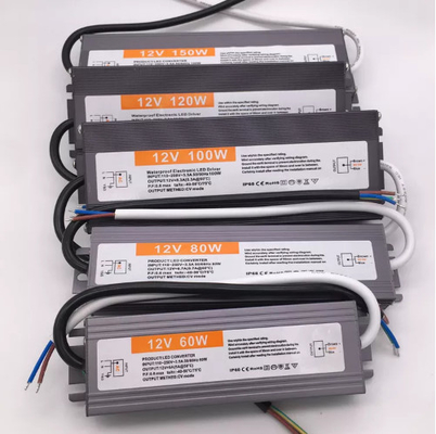 Fuente de alimentación conmutada Controlador LED 12V 24V Impermeable 200W 400W 600W 1000W Potencia LED